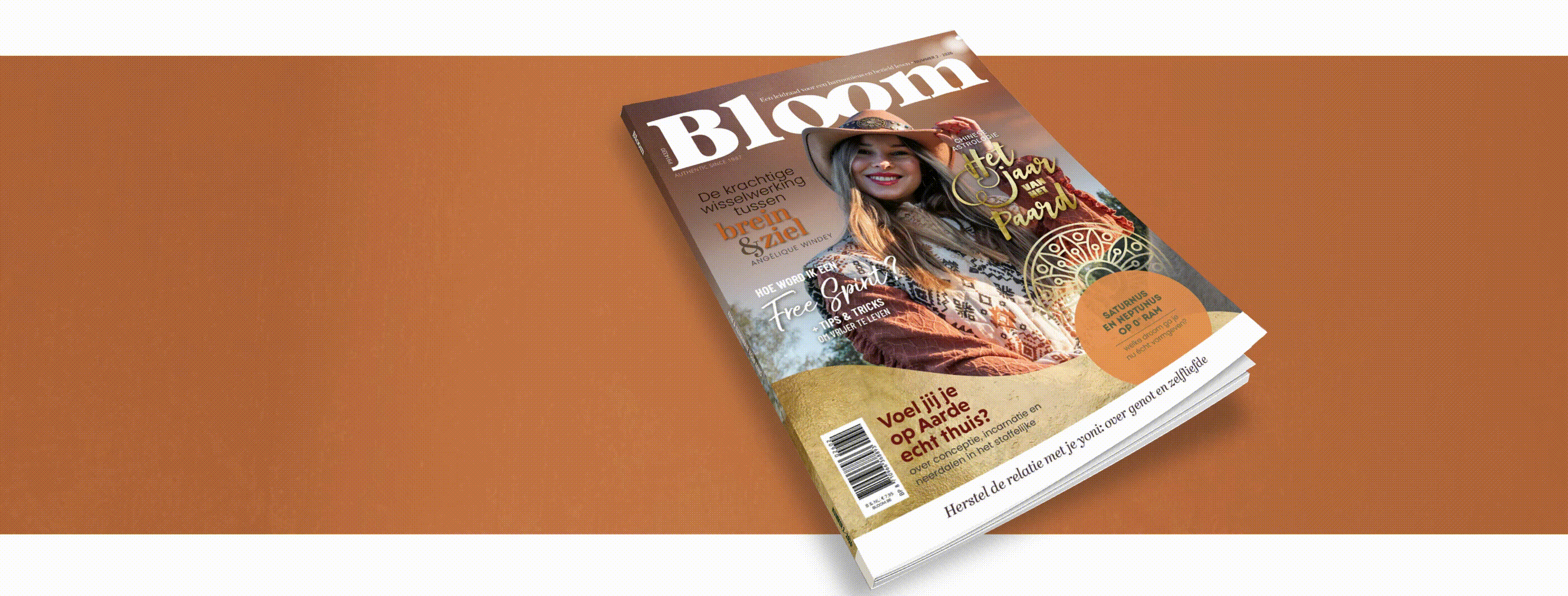 De Nieuwe Bloom is er! Bestel hem hier – Platte Banner 2025