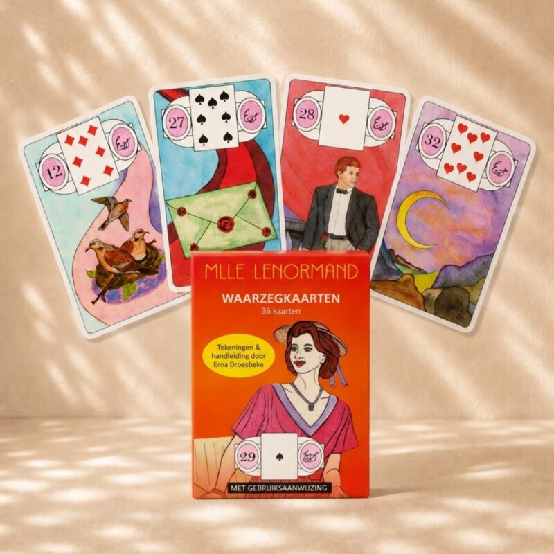 Lenormand Waarzegkaarten Erna Droesbeke 9789063784997 kaarten Bloom Webshop