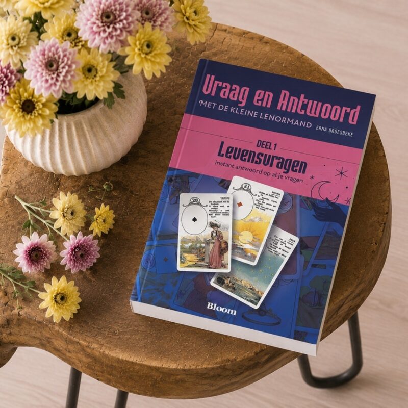 Vraag en Antwoord Lenormand Levensvragen Erna Droesbeke 9789072189356 Bloom Front