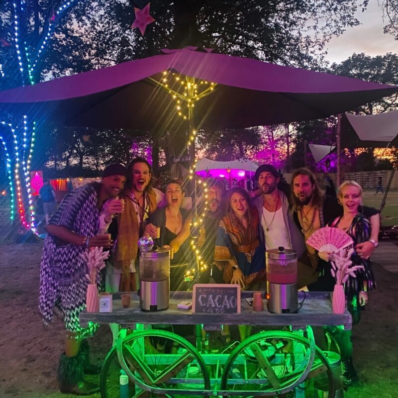 Wao ceremoniele cacao Charlotte Leysen visuals galerij artikel Bloom 1