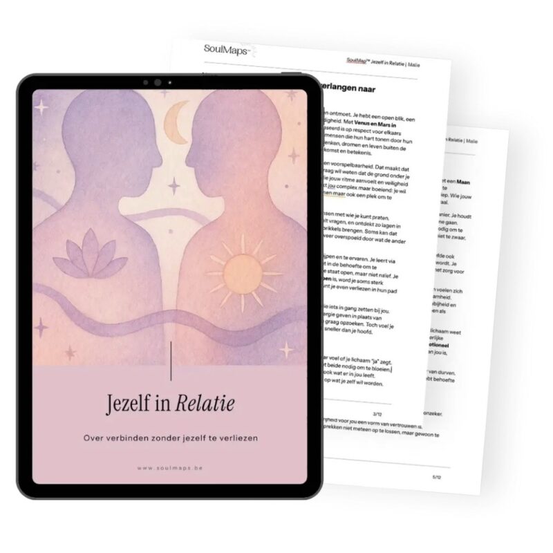 Soulmap jezelf in relatie