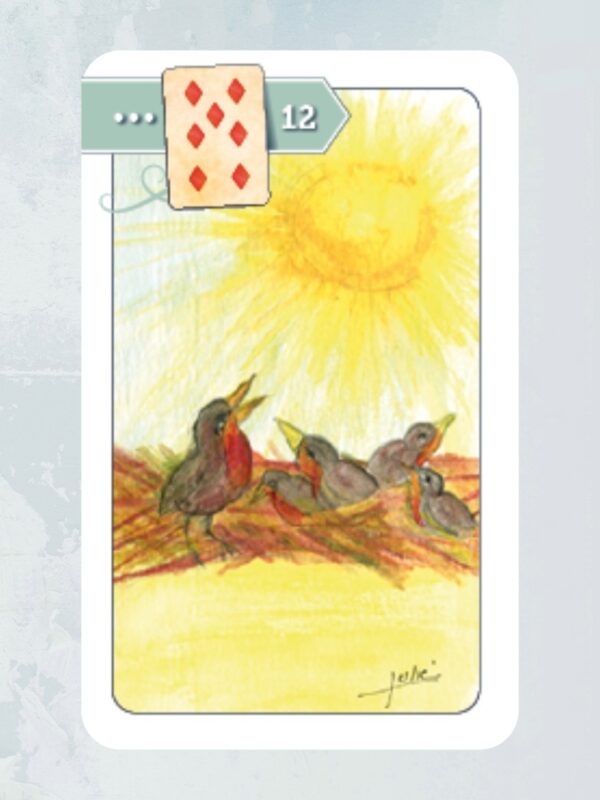 Angels Blessed 12 Kaart 12 De Vogels