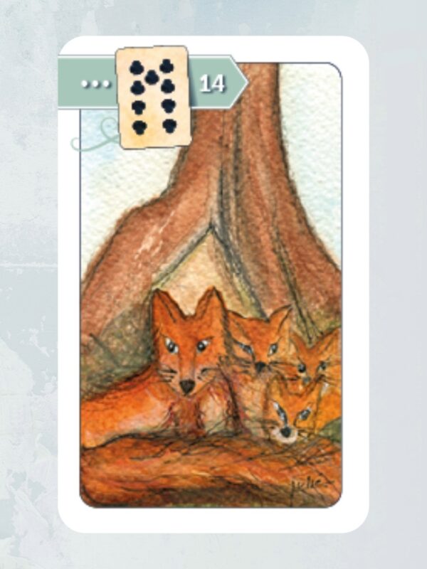 Angels Blessed 14 Kaart 14 De Vossen