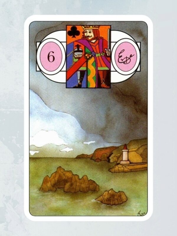 Kaart De Wolken Lenormand Waarzegkaarten Erna Droesbeke Bloom Webshop