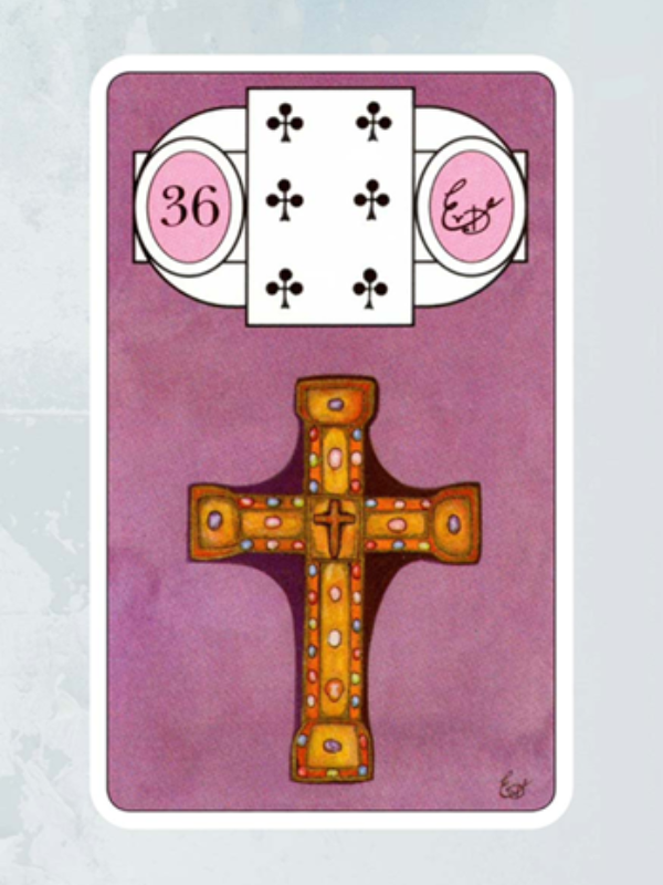 Kaart Het Kruis Lenormand Waarzegkaarten Erna Droesbeke Bloom Webshop Google