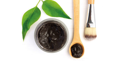 Actieve houtskool zwart goud beauty