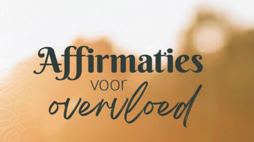 Affirmaties voor overvloed