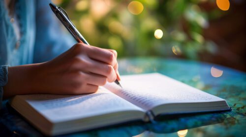 Al schrijvend stilstaan bij jezelf en het leven Sofia Van Nuffel header artikel Bloom web