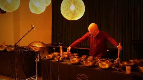 Boventoon 20 september ligconcert Andy Vanbeveren the inner drum journey 1000 X700