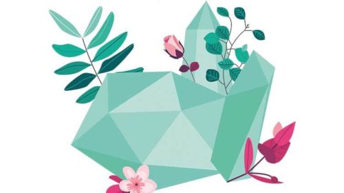 Edelstenen blijven verbazen kristallen Bloom web