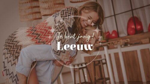 Jarige Leeuw horoscoop header Bloom