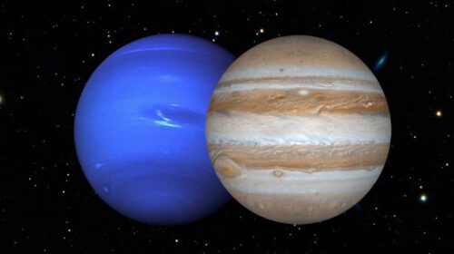 Jupiter Neptunus Conjunctie April 2022