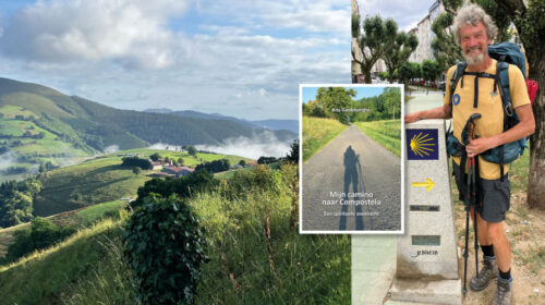 Kris Gaublomme Mijn camino naar Compostela header artikel Bloom