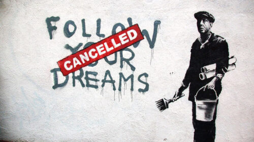 Kunst wereld redden bewustzijn banksy Bloom web