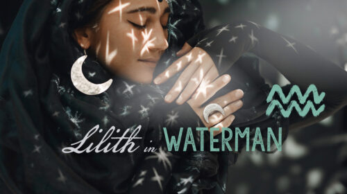 Lilith of de Zwarte Maan in Waterman
