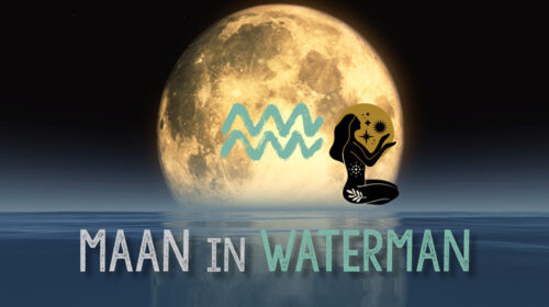 Maan in Waterman