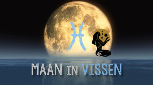 Maan in Vissen