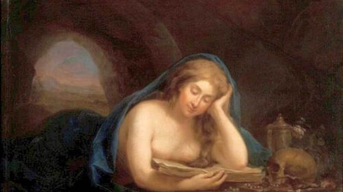 Maria Magdalena spiritueel ontwaakt Bloom web