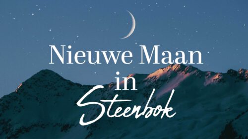 Nieuwe Maan in Steenbok header 2022
