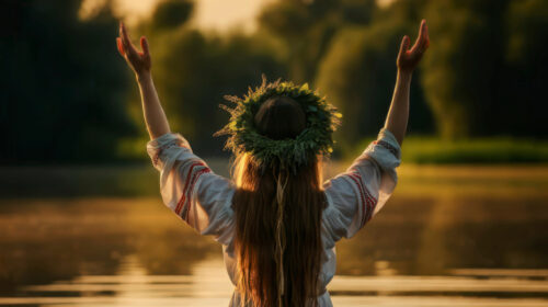 Ostara Lente equinox 20 maart 2025 header artikel Bloom website