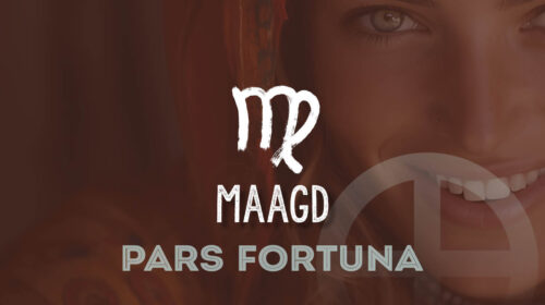 Gelukspunt in het teken Maagd