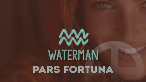 Gelukspunt in het teken Waterman