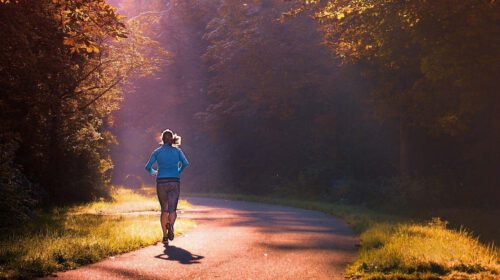 Positieve effecten hardlopen rechthoekig