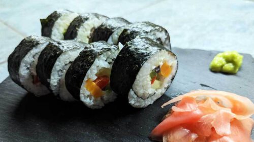 Sushi hondsdraf met bloemen Online Het Wilde Weg