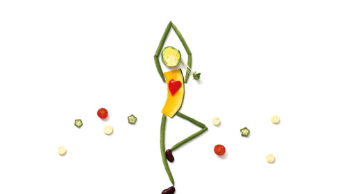 Yoga van de voeding eetpatroon groenten Bloom web