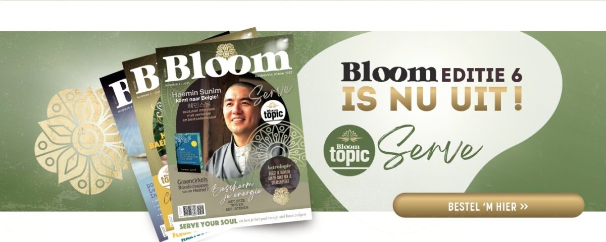 Bloom editie magazine banner shop web