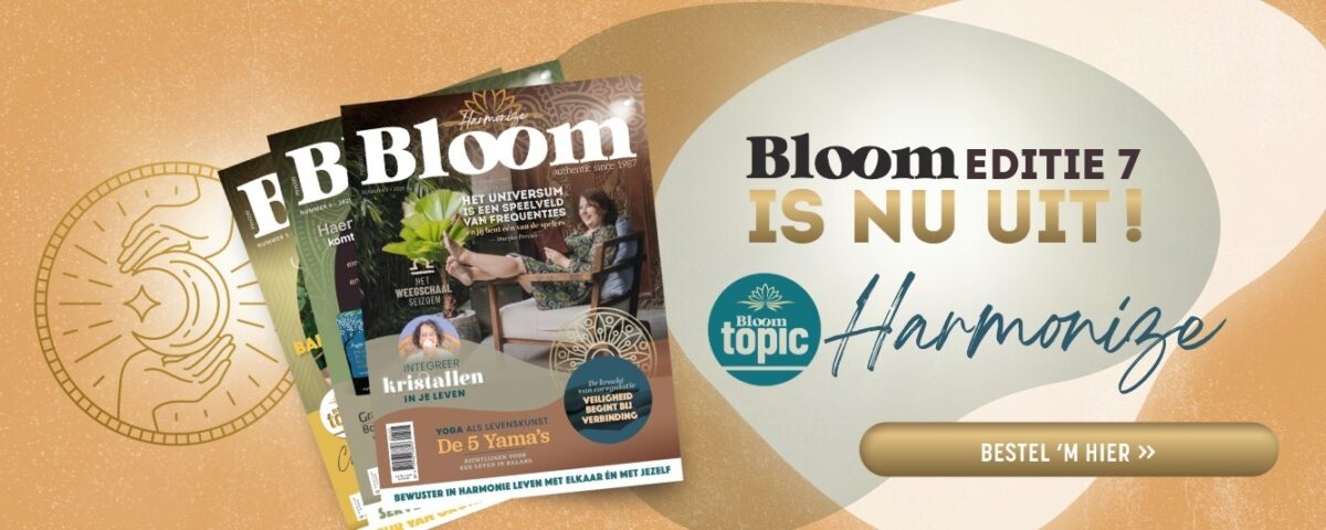 Bloom editie magazine banner shop web