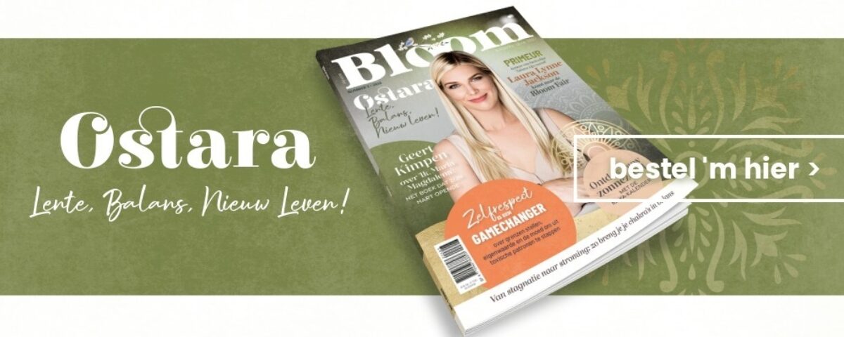 Bloom editie magazine banner shop web