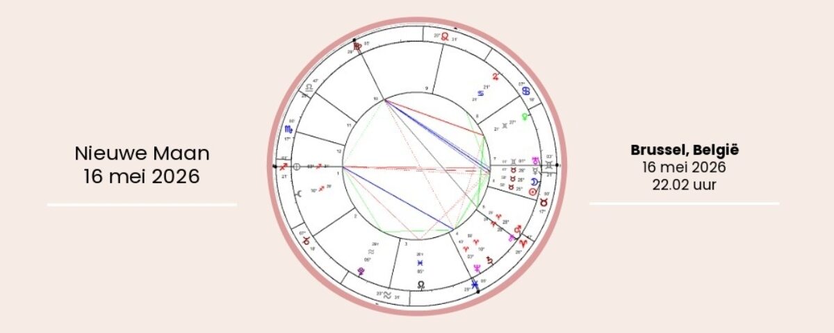 Horoscooptekeningen Bloom web 6 Nieuwe Maan 16 mei 2026