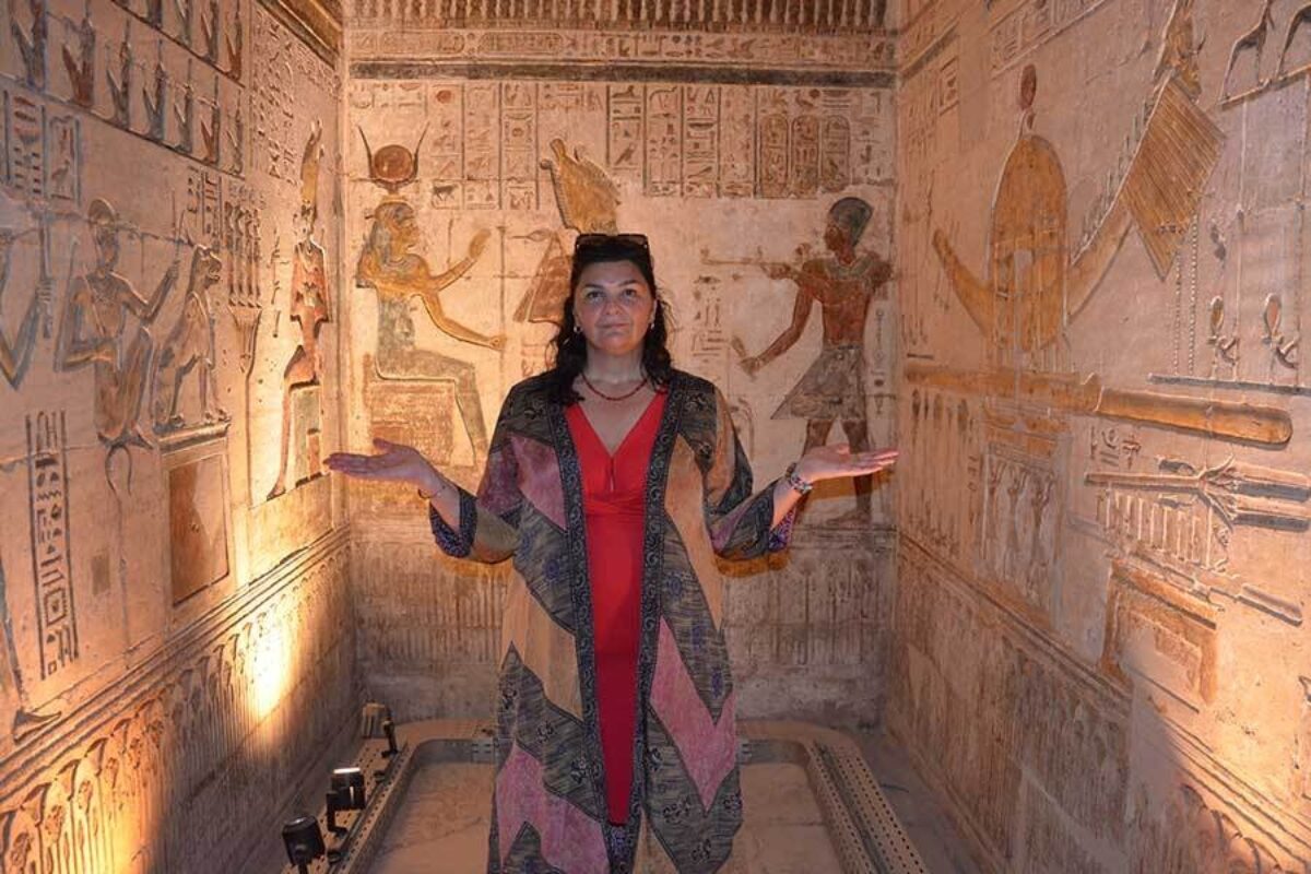 Herbron verdiep en transformeer in de mystieke vibes van Egypte grote foto