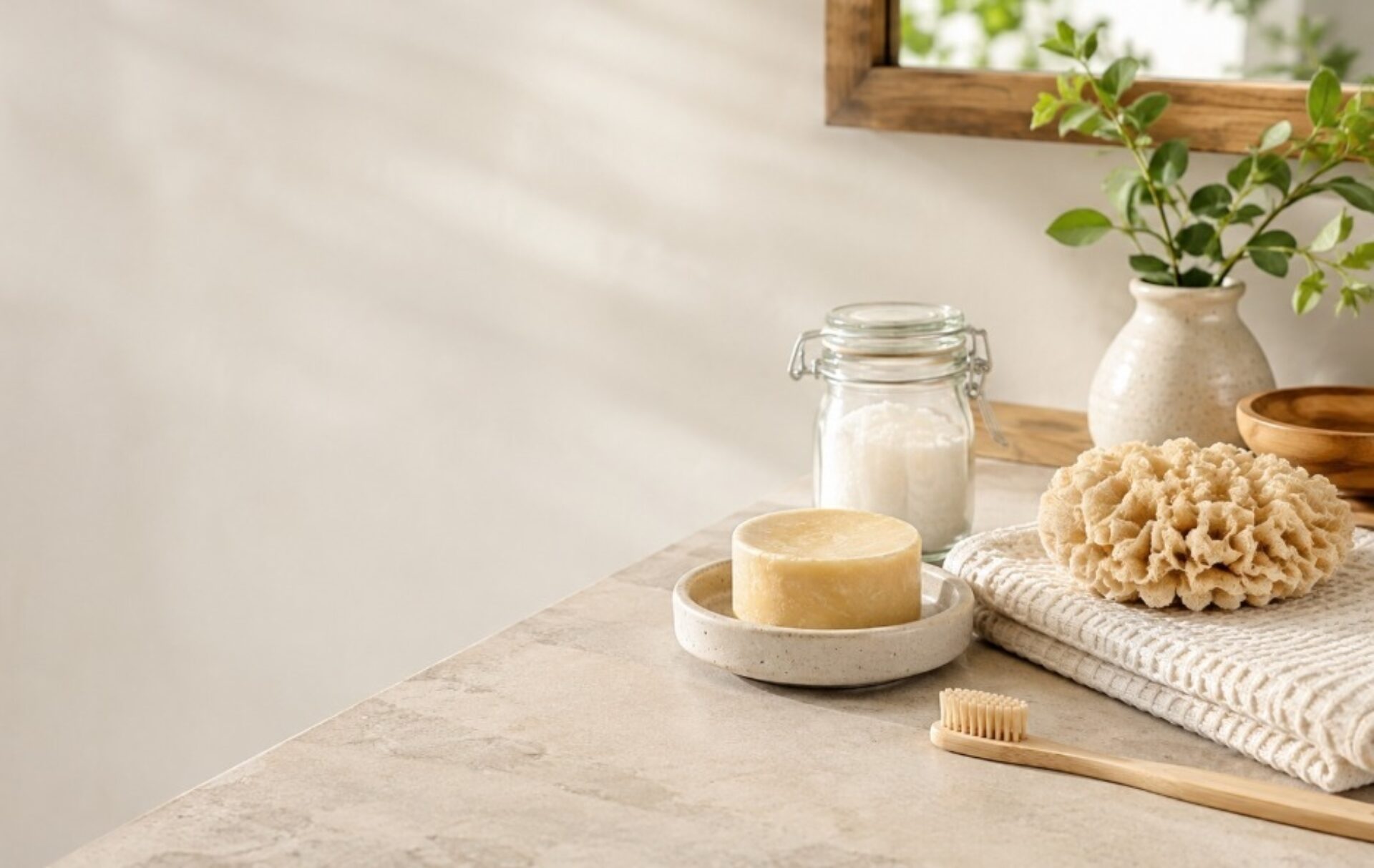 Waarom steeds meer mensen hun badkamer plasticvrij maken