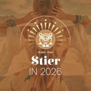Jaarhoroscoop Stier 2026 1080x1080