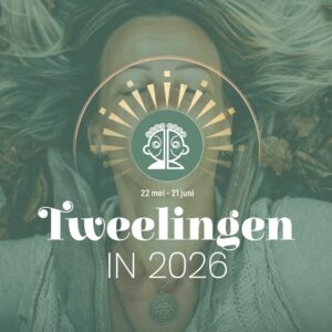 Jaarhoroscoop Tweelingen 2026 1080x1080