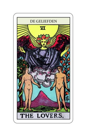 Tarotkaart De Geliefden Bloom