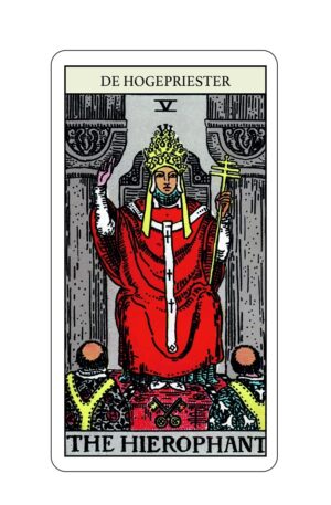 Tarotkaart De Hogepriester Bloom