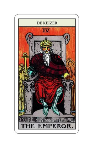 Tarotkaart De Keizer Bloom