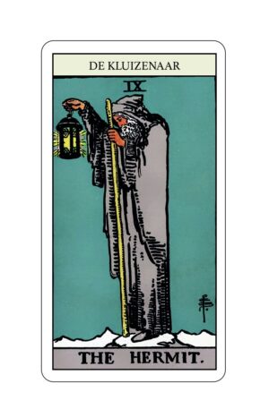Tarotkaart De Kluizenaar Bloom