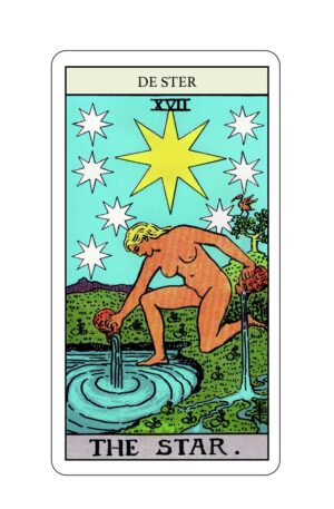 Tarotkaart De Ster Bloom