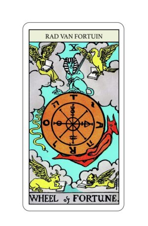 Tarotkaart Het Rad van Fortuin