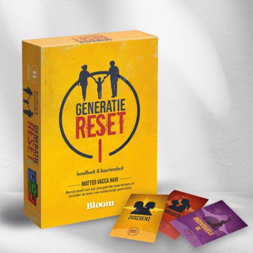 Generatiereset Boek en Kaarten Matteo Vacca Nave