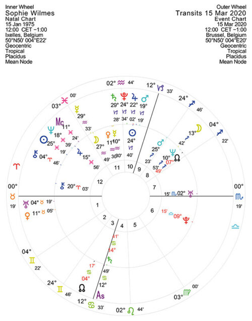 Horoscoop Transit Premier Sophie Wilmes Bloom web