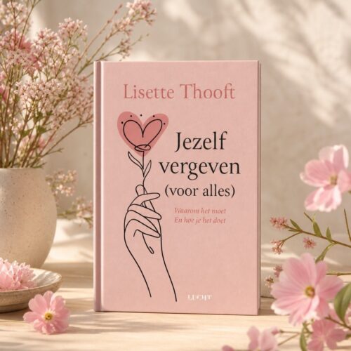 Jezelf vergeven voor alles Lisette Thooft Uitgeverij Lucht visual Bloom Mythras