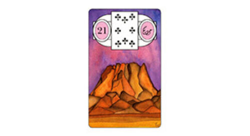 Lenormand kaarten Berg Bloom web