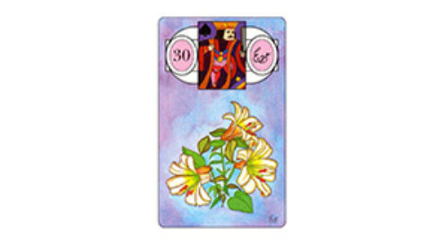 Lenormand kaarten Lelies Bloom web