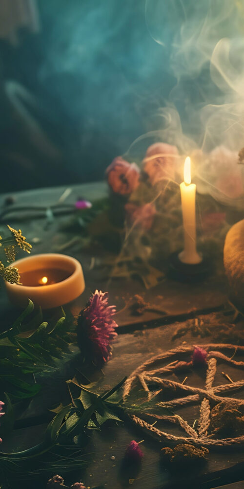 Lente equinox plant je intenties met Godin Ostara visual artikel Bloom