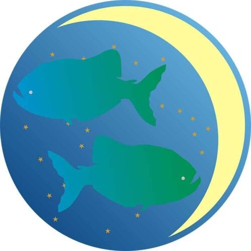 Maan in Vissen dierenriemteken zodiac invloed Bloom web